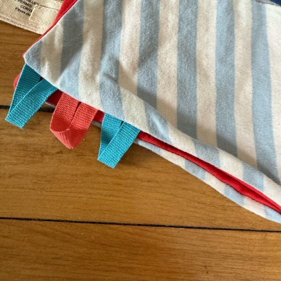 NWT Organic Farm Buddies Security Blanket Baby Lovey Pirate Pig Activity - Picture 3 of 10